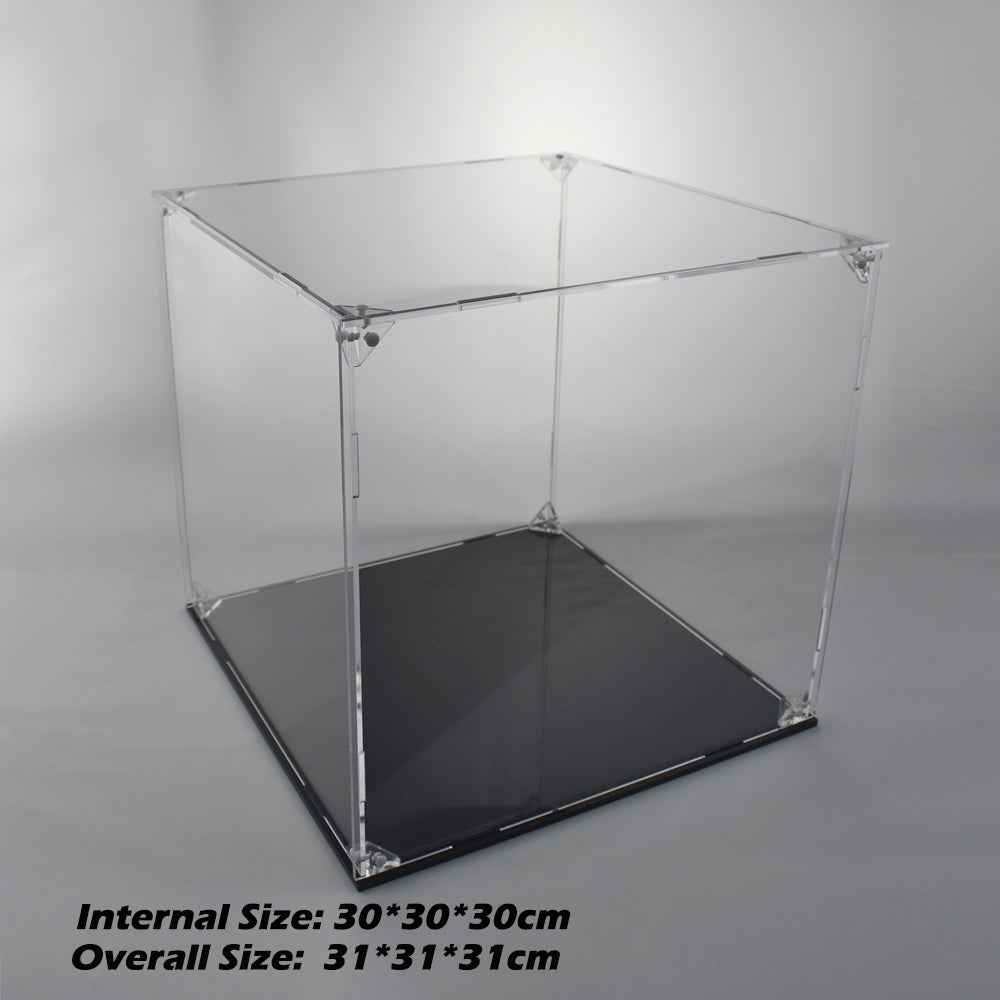 Acrylic Model Display Case Clear Plastic Box Dustproof For Basketball And Dolls