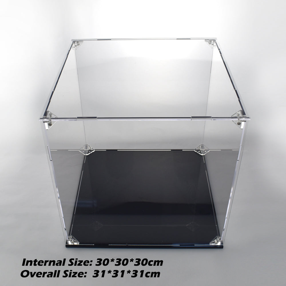 Acrylic Model Display Case Clear Plastic Box Dustproof For Basketball And Dolls