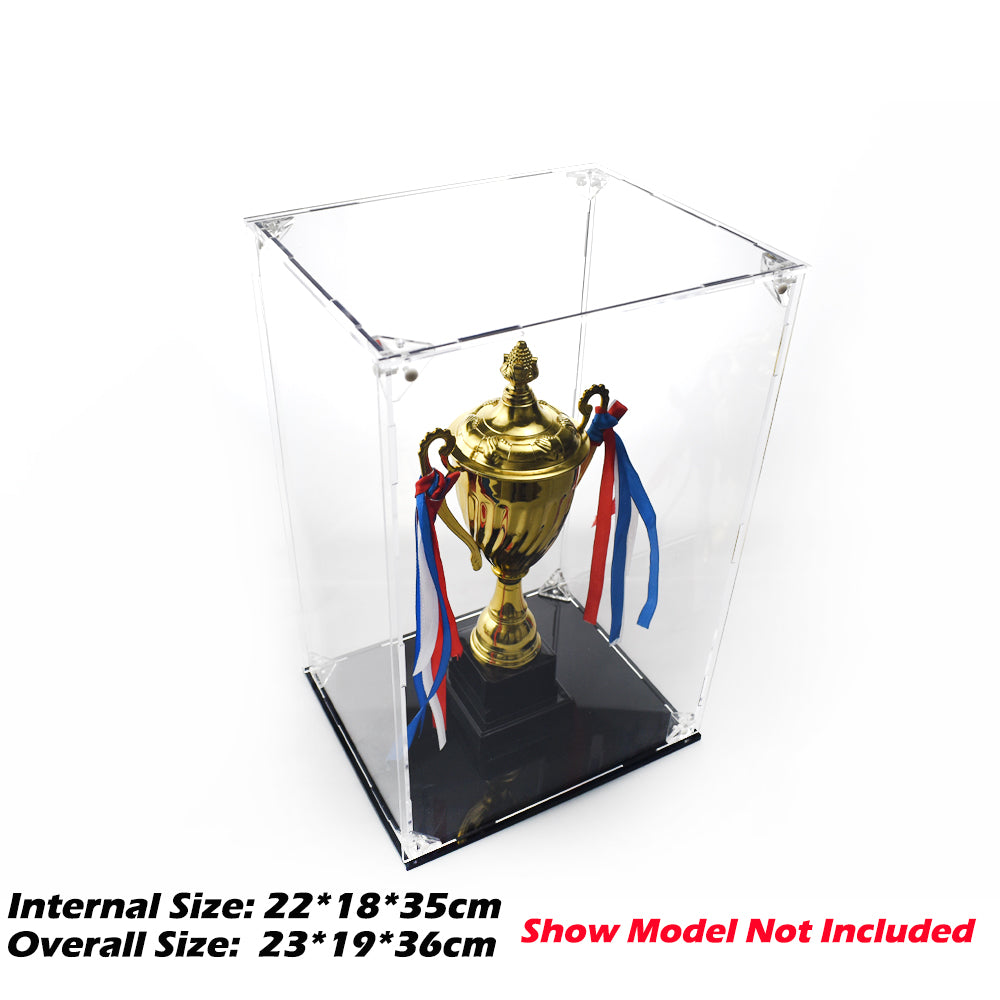 Clear Acrylic Display Dustproof Showcase For Diecast Vehicle Cars Storage Box