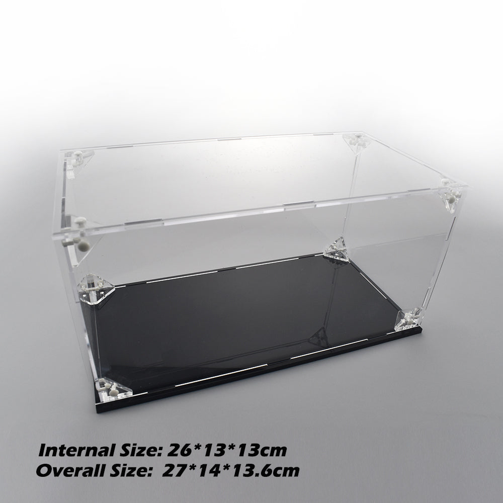Acrylic Box Display Case Dustproof Showcase For Collectibles Figures Dolls Toys