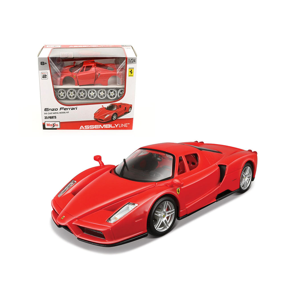 Maisto Licensed 1:24 Scale Assembly Line Ferrari Enzo Diecast Model Car