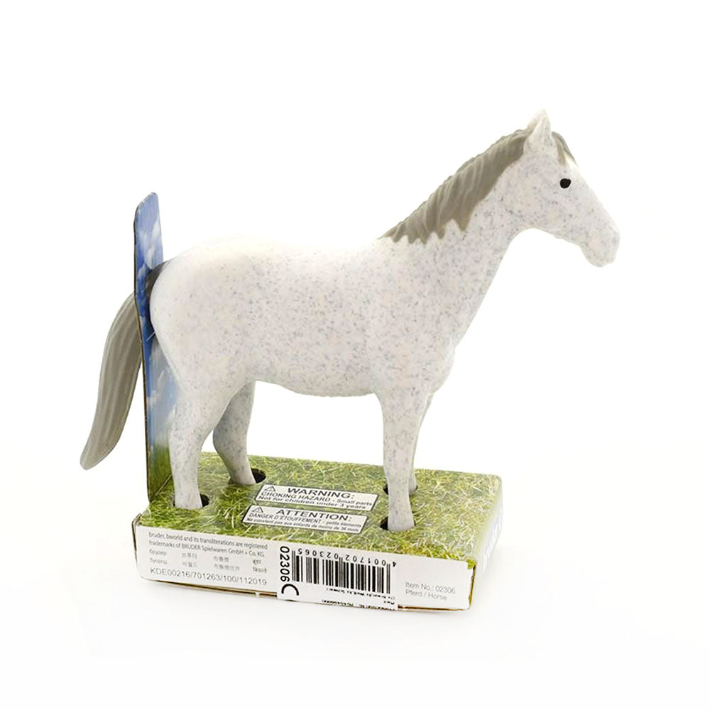 Bruder Licensed 1:16 Scale White Horse Model Toy