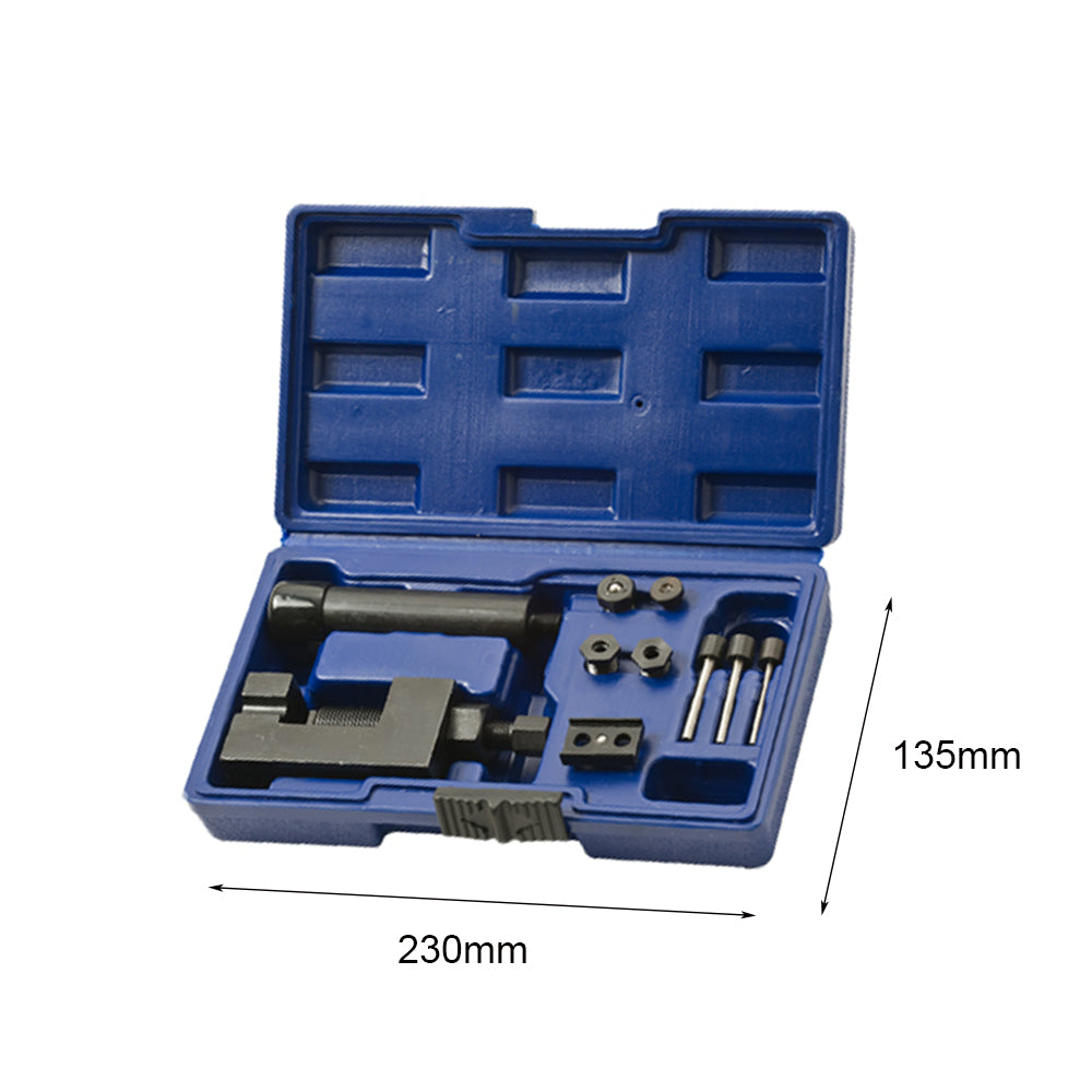 Heavy Duty Chain Breaker Tool 3In1 Riveter Presser Motorcycle Bmx Bike Bicycle