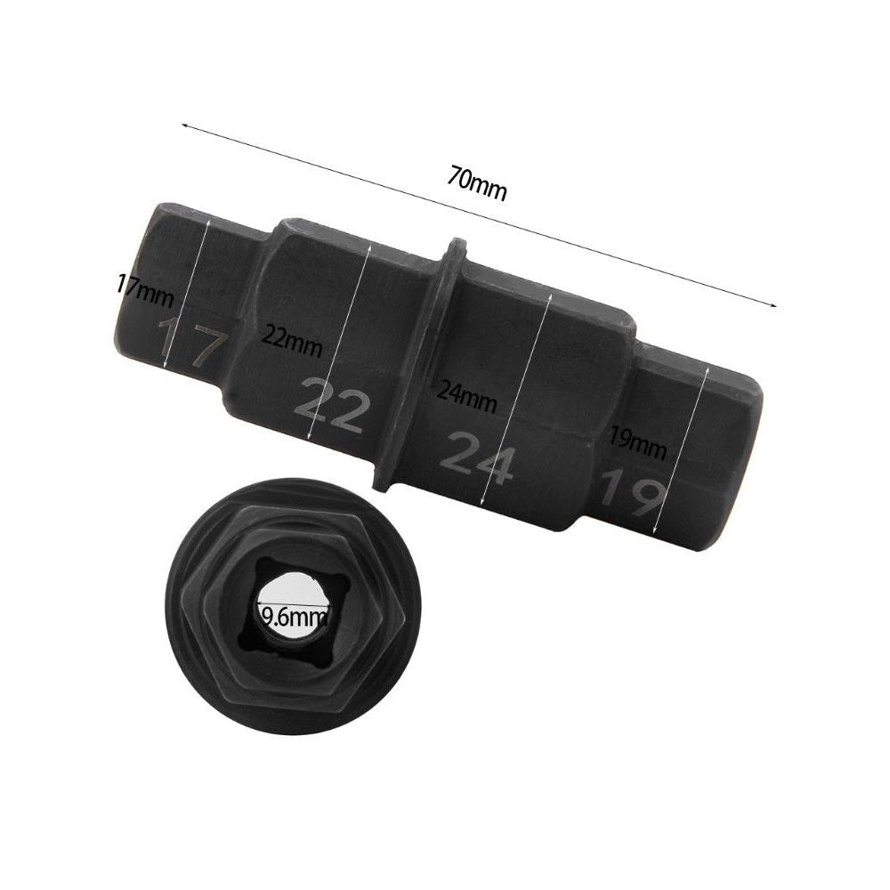 Axle Hex Allen Socket Tool Motorcycle Wheel Kawasaki ZX2R ZX6R ZX6RR ZX600E/K