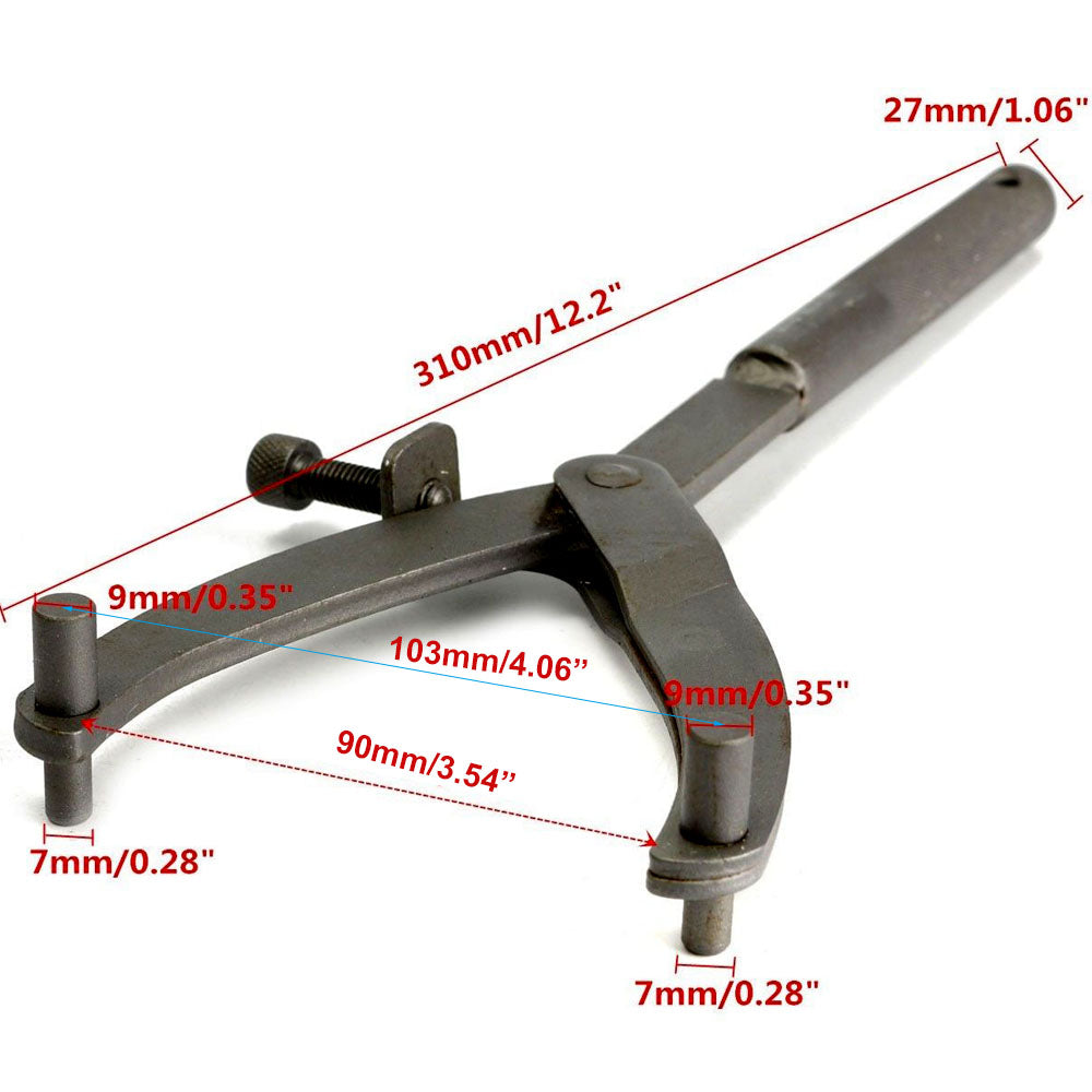 Fly Wheel Clutch Hub Holder Rotor Sprockets Spanner Wrench Install Remove Tool