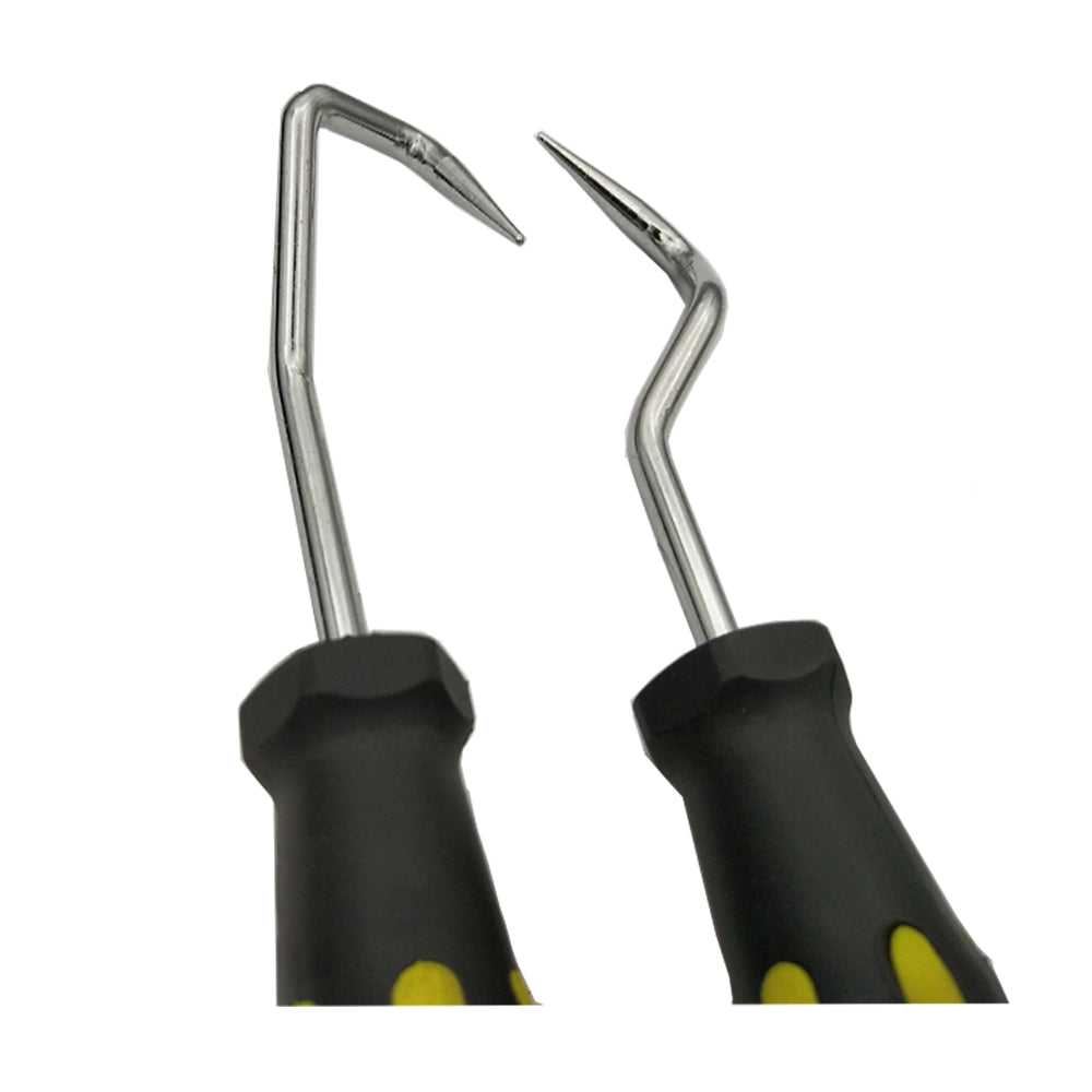 2 Heavy Duty Hose Removal Hook Pick Set Radiator Seal Heater Line Ring Cable Tool
