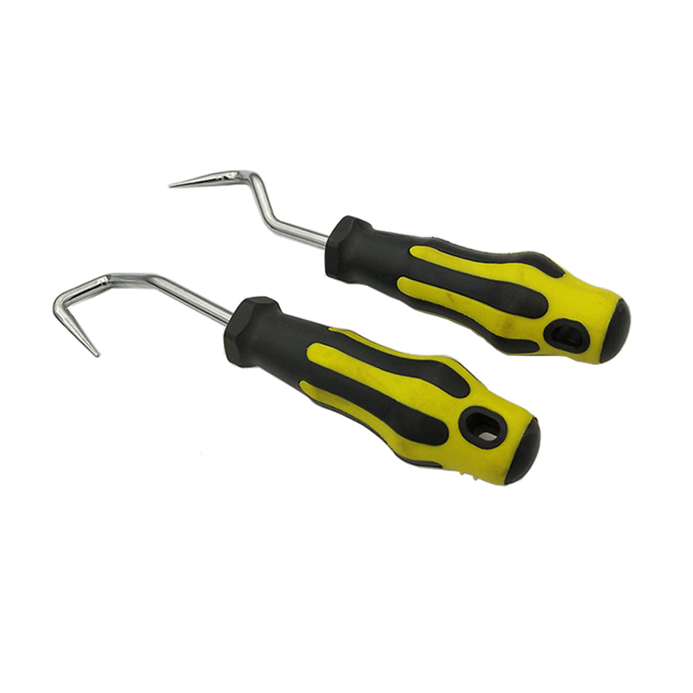 2 Heavy Duty Hose Removal Hook Pick Set Radiator Seal Heater Line Ring Cable Tool