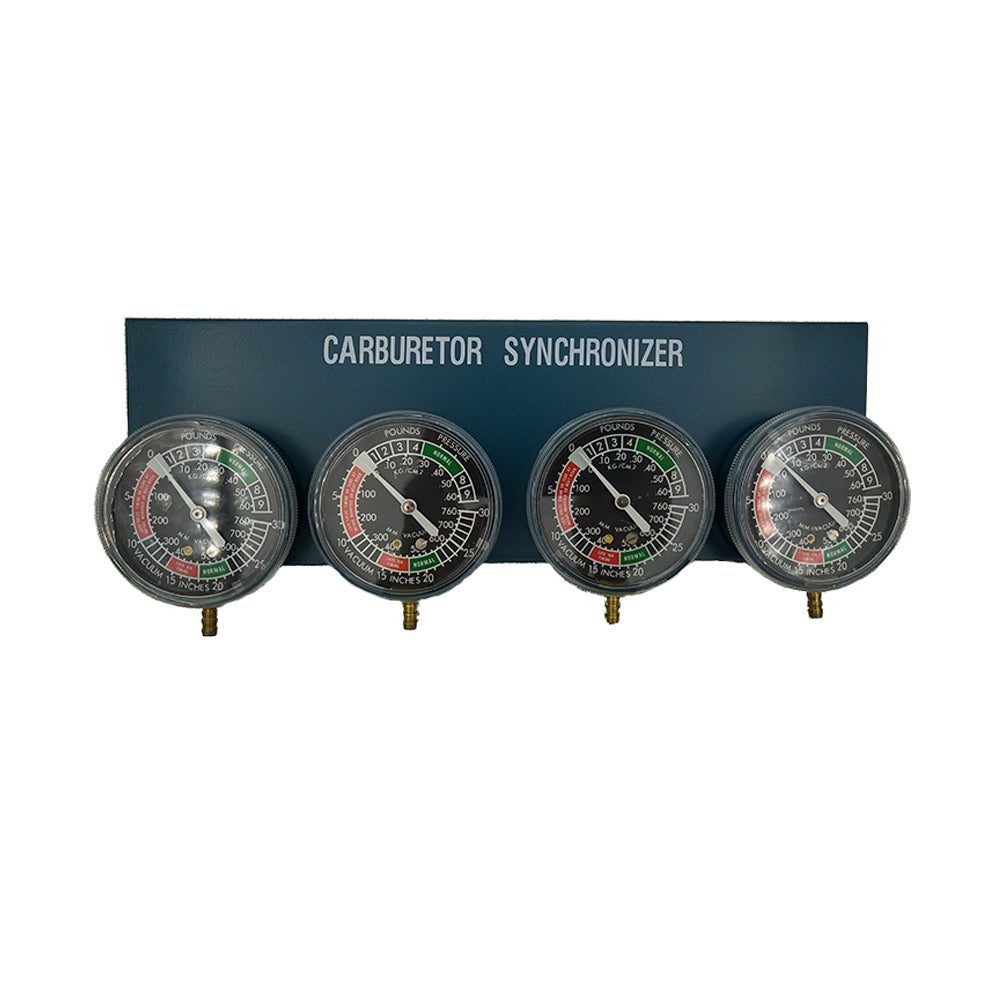 Motorcycle Car Engine Universal Gauge 4 Carb Carburetor Synchronize Set Kit
