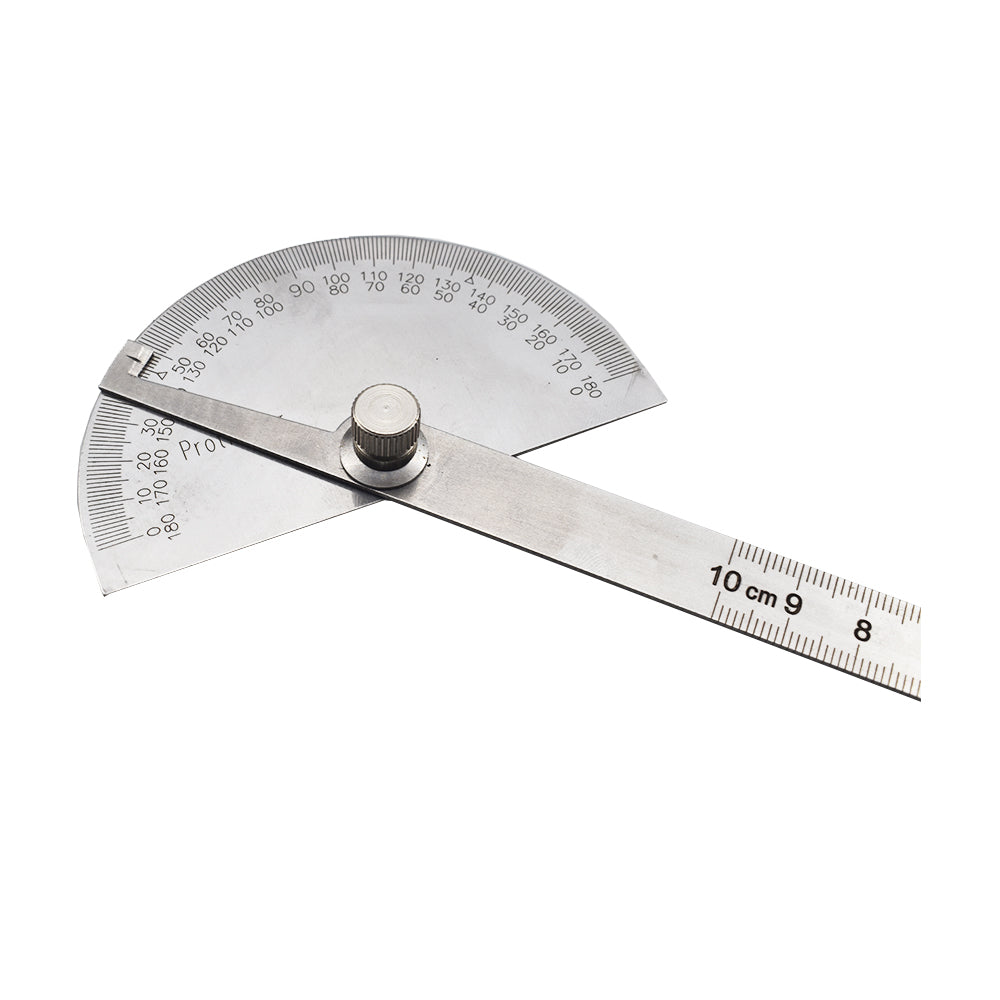 Drawing 180 Degree Protractor Angle Finder Craftsman Stainless Measure Tool