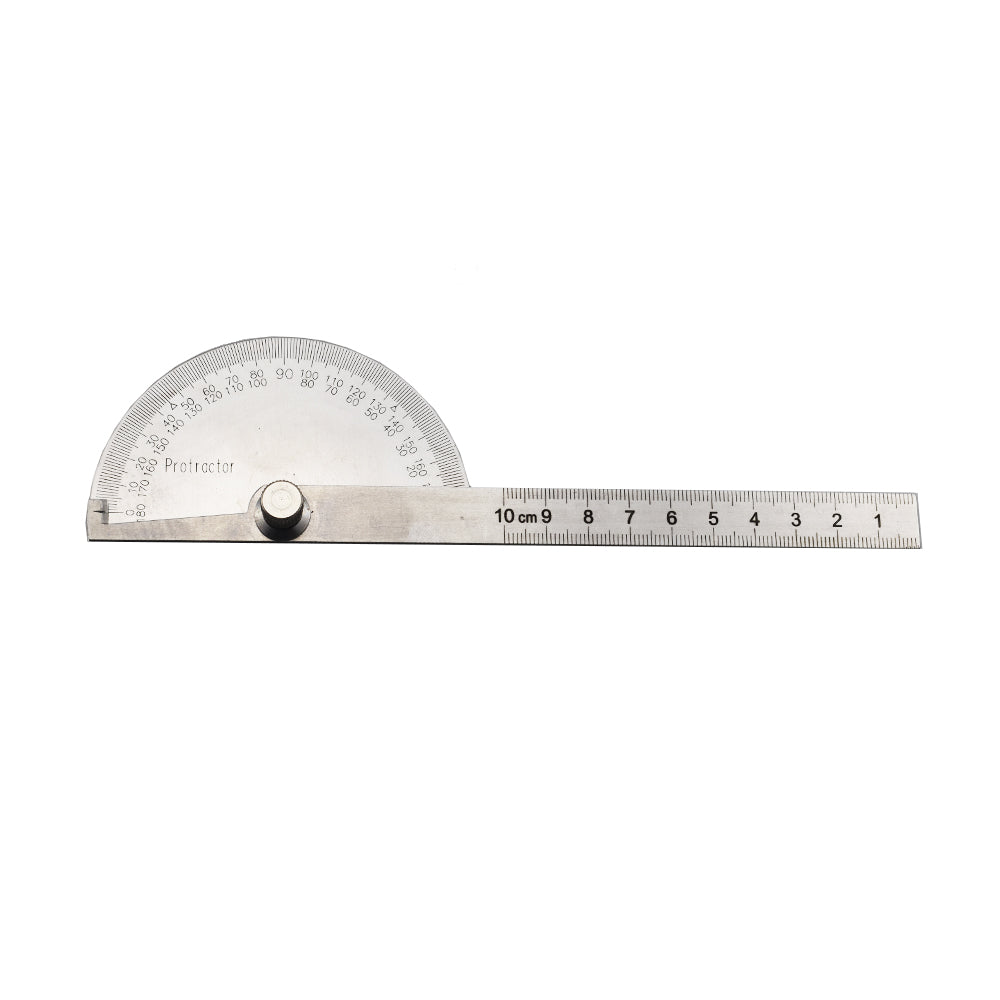 Drawing 180 Degree Protractor Angle Finder Craftsman Stainless Measure Tool