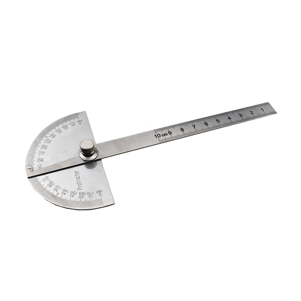 Drawing 180 Degree Protractor Angle Finder Craftsman Stainless Measure Tool