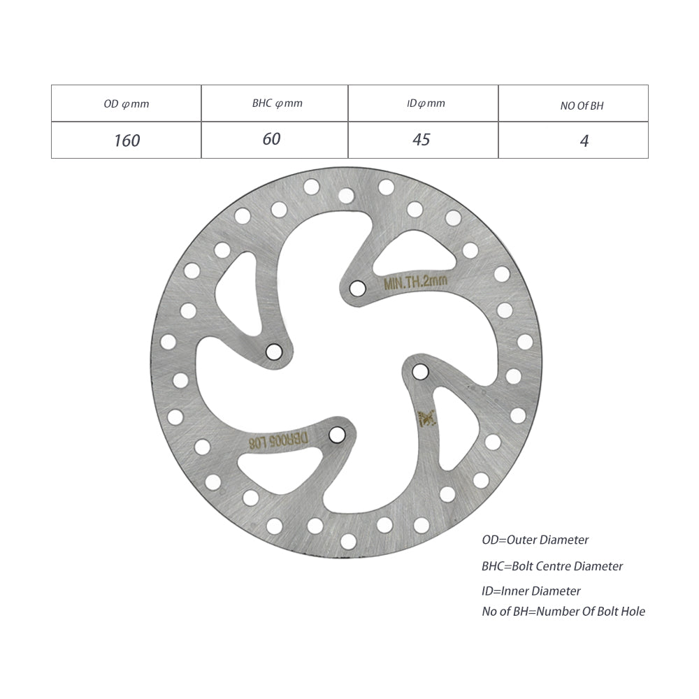Brake Disc Rotor For KTM SX 65 SXS 65 XC 65 MX 80 etc.