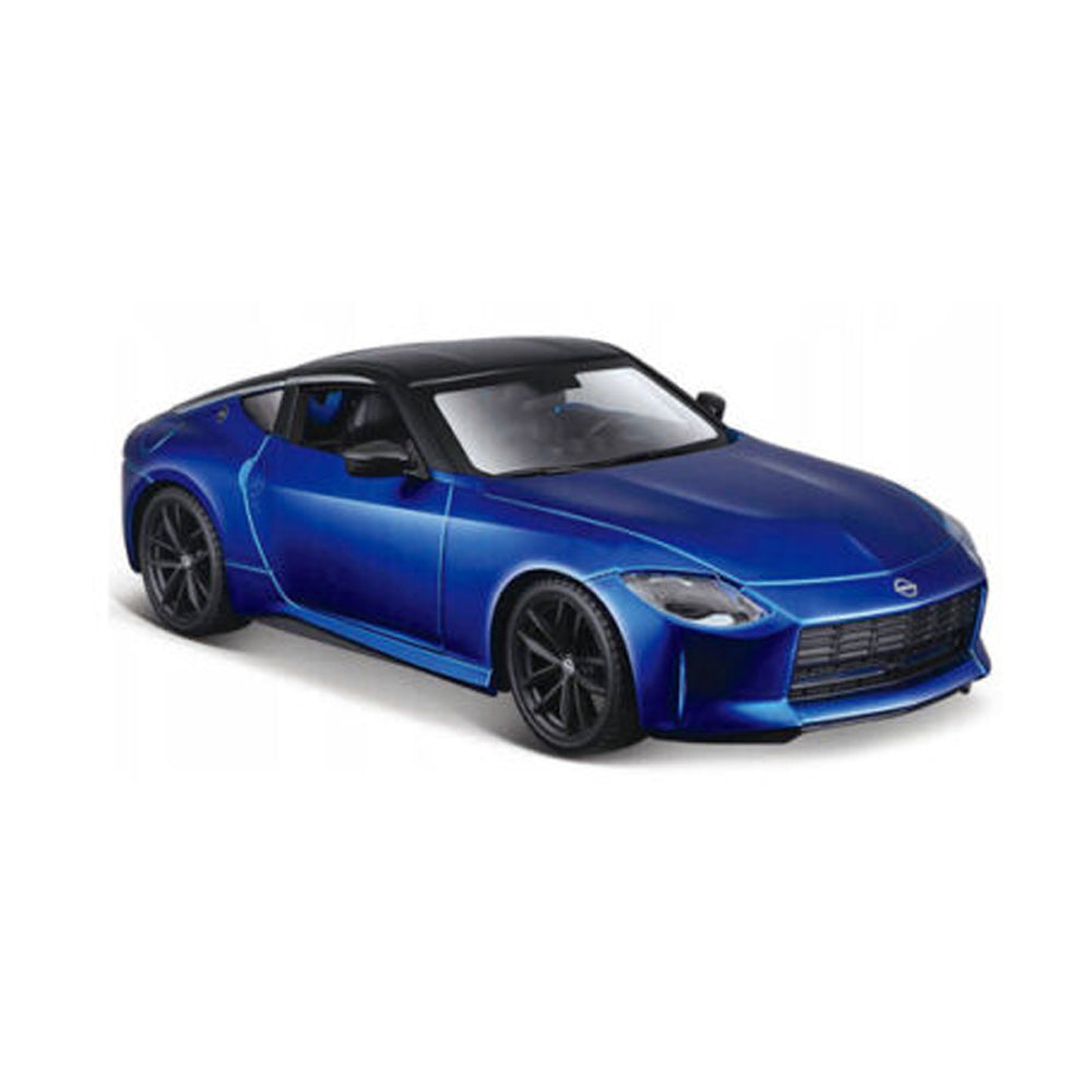 Maisto 1:24 Scale Assembly Line 2023 Nissan Z Coupe Toy Blue Diecast Model Kit