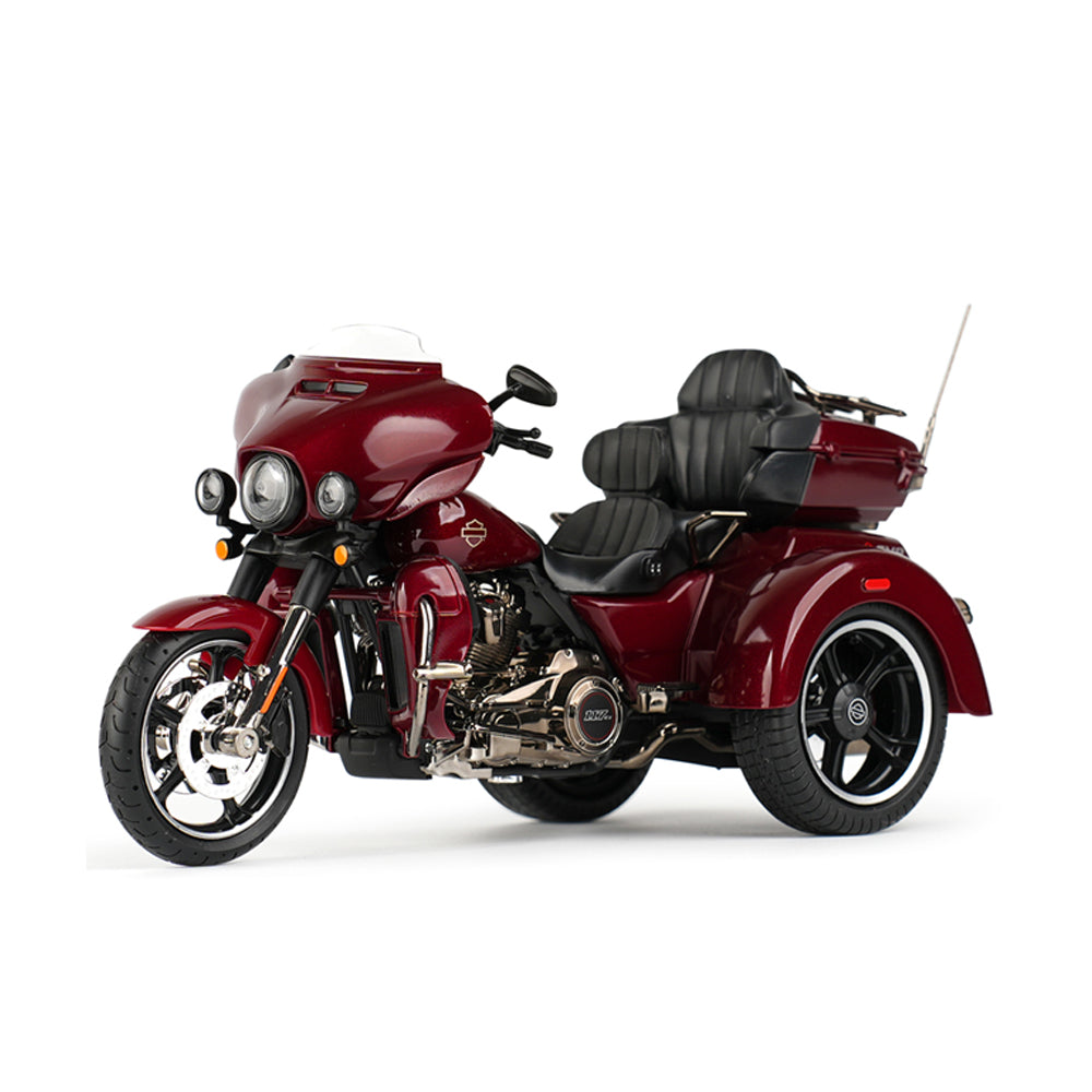 Maisto 1:12 Scale Harley Davidson 2021 CVO Trike Glide Burgundy Motorcycle Model Toy
