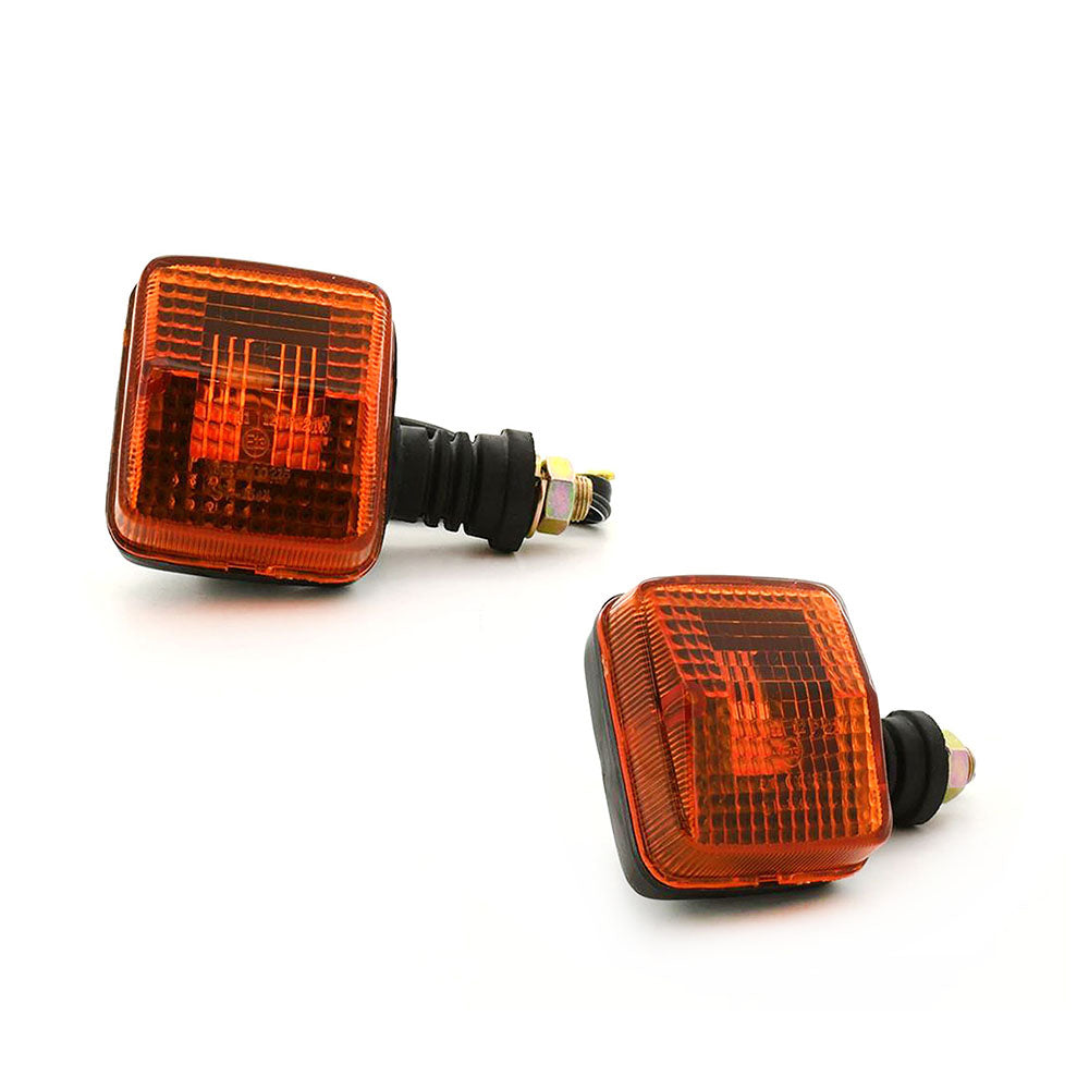 Pair Front Or Rear Single Indicator For Yamaha DT200L DT200R TTR250 XT250T DOHC DISC XT600L etc.