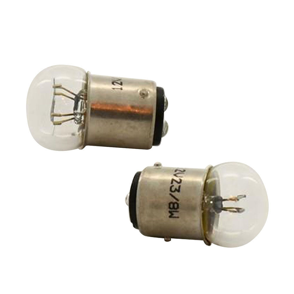 Pair 12v 23/8w Stop Tail Light Bulbs Fit Suzuki GS550D GS750 Honda Kawasaki Yamaha etc.