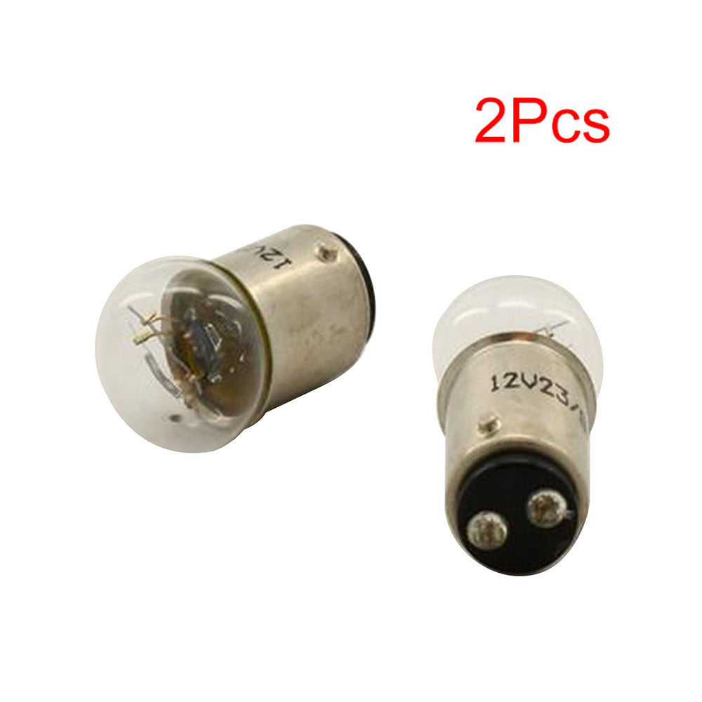 Pair 12v 23/8w Stop Tail Light Bulbs Fit Suzuki GS550D GS750 Honda Kawasaki Yamaha etc.