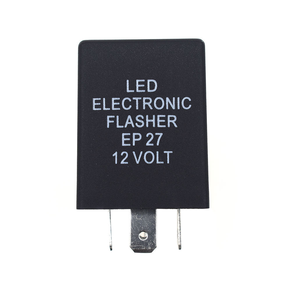 2 x 5Pin 12V EP27 LED Electronic Flasher Relay For Ford Explorer Sport F-150 Heritage Lincoln Mazda Chevrolet Jeep Dodge etc.