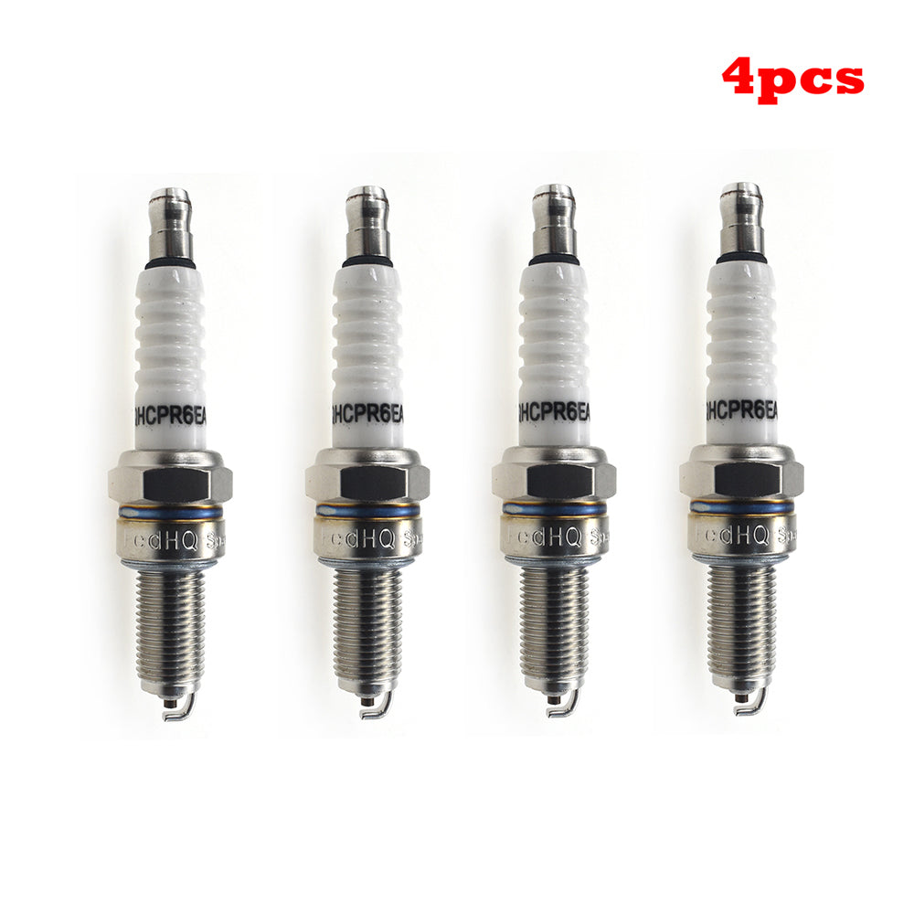 4 Pcs FedHQ Spark Plug For Honda CRF125FB Big Wheel Grom 125 ABS Suzuki VL1500 Boulevard C90 etc.