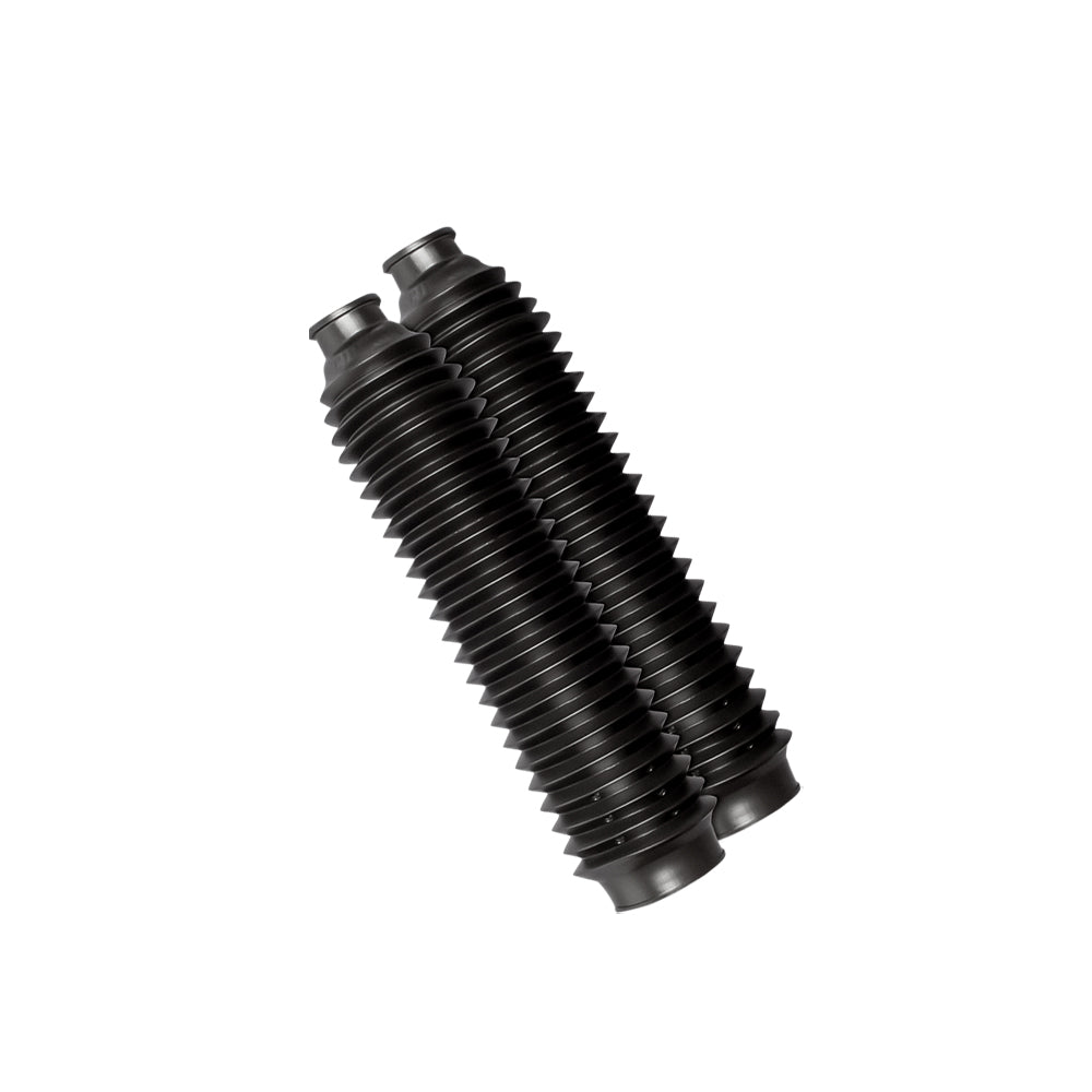 Motorcycles Circuit Fork Boots Equipment Medium Black Pair Extended Length 330mm