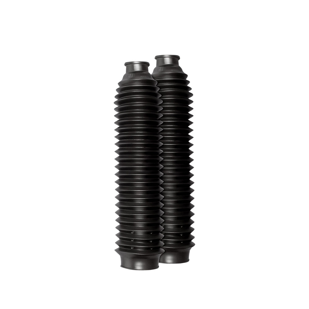 Motorcycles Circuit Fork Boots Equipment Medium Black Pair Extended Length 330mm
