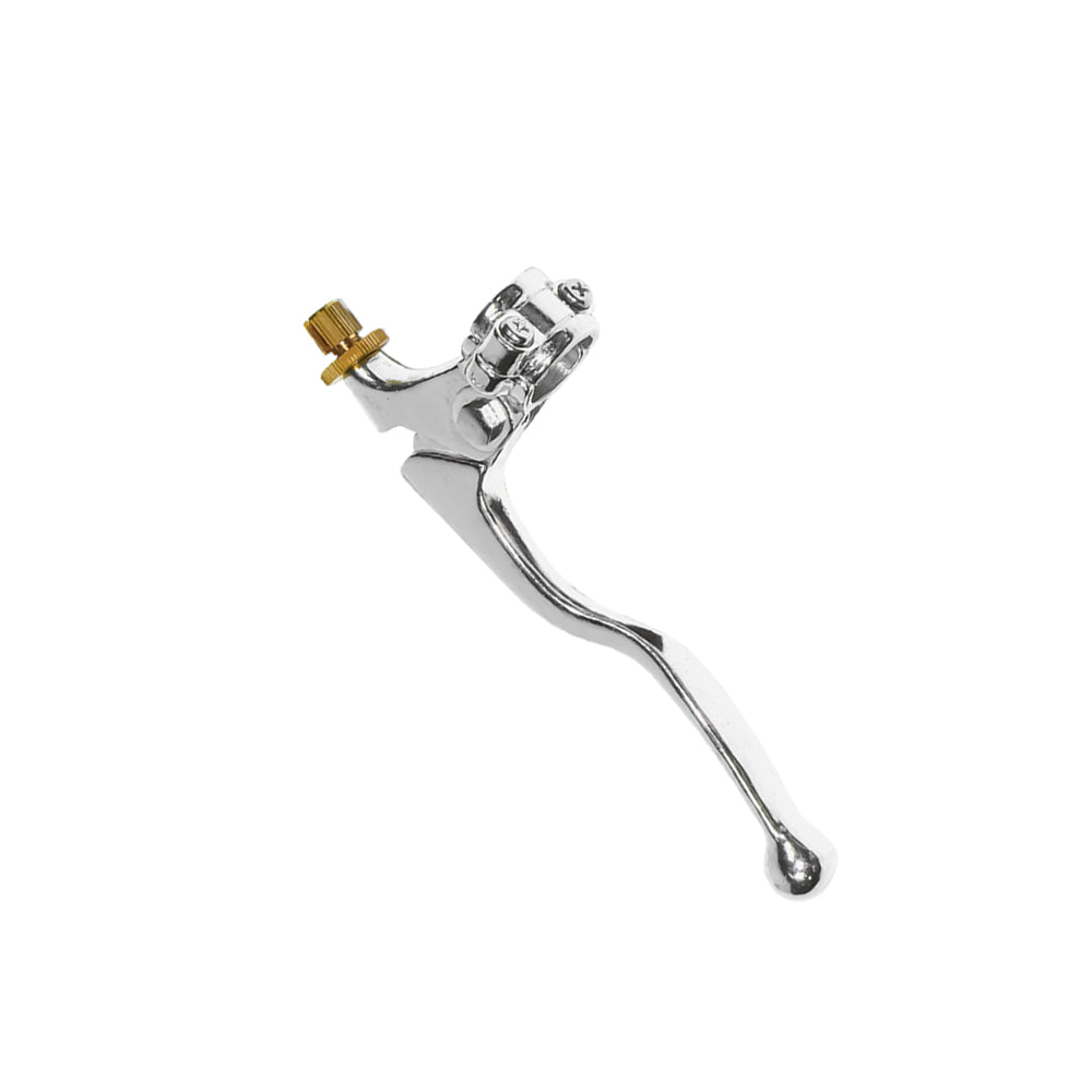 Clutch Lever Assembly Silver Left Hand Fit For Suzuki RM250 RM465 Yamaha TT250 YFM80 YZ250
