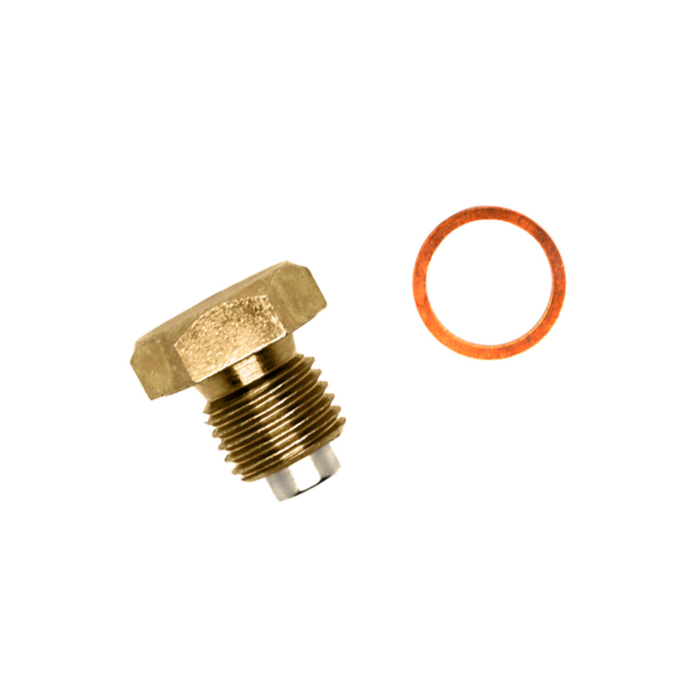 Motorcycle Magnetic Oil Sump Drain Plug 14 X 1.5mm Thread Bolt Gold