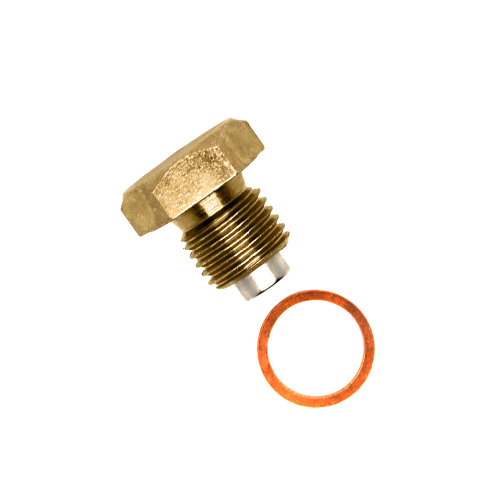 Motorcycle Magnetic Oil Sump Drain Plug 14 X 1.5mm Thread Bolt Gold
