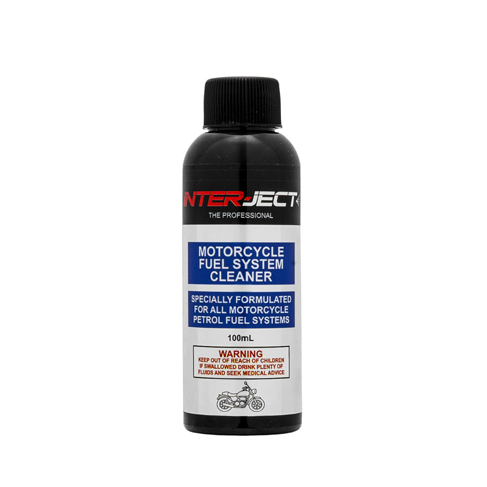 Inter-Ject Fuel System Cleaner Additive 100ml Fit For 2T 4T Motorcycles Scooters