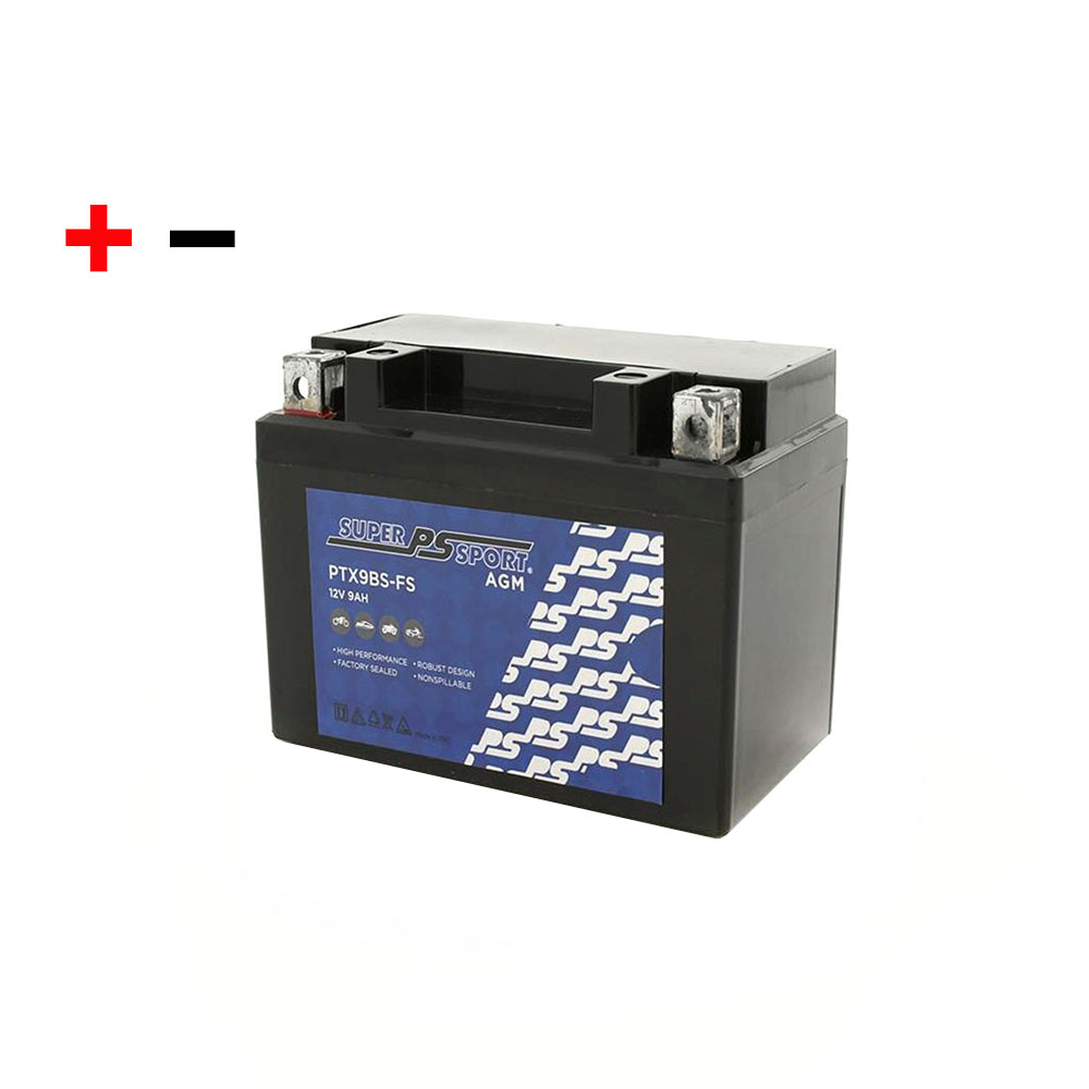 Power Sonic Super Sport AGM Battery 12V Fit Kawasaki Ninja 1000 ABS Honda KTM Suzuki Triumph etc.