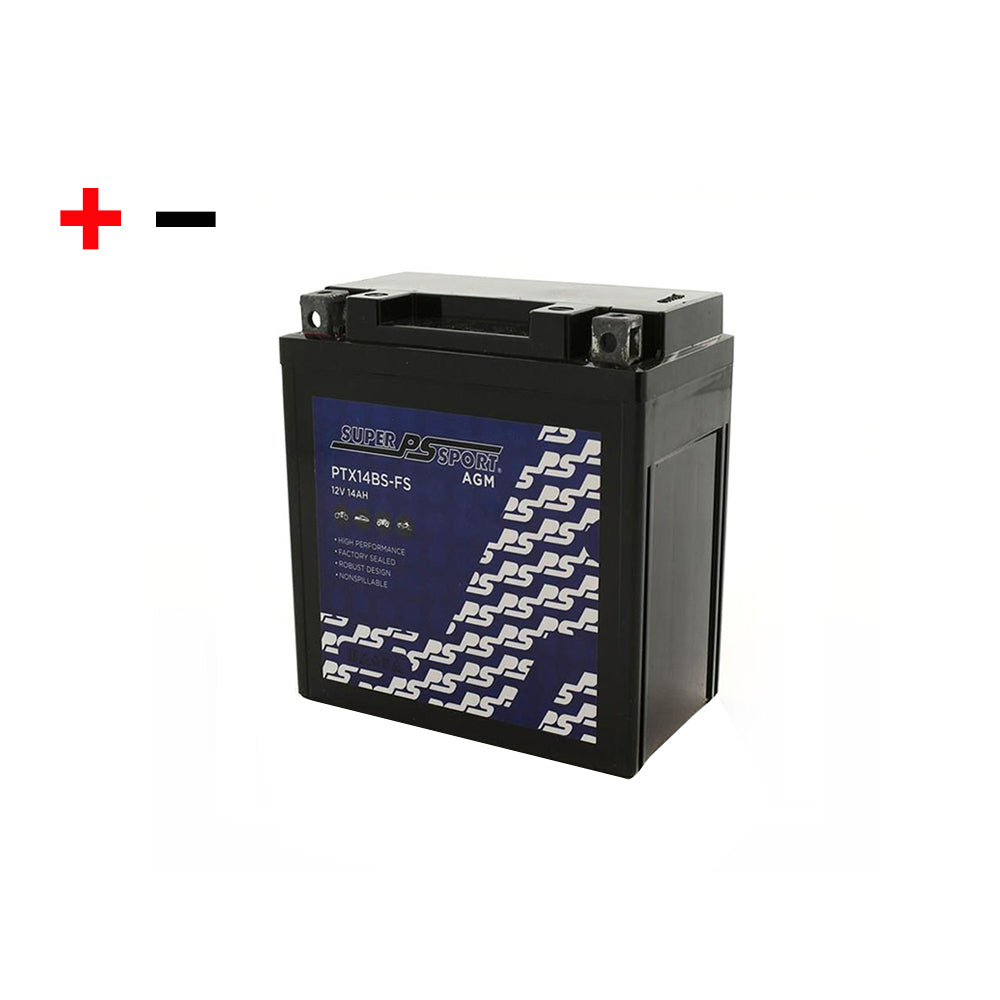 Power Sonic Super Sport AGM Battery 12V Fit BMW K1250GS Honda Kawasaki KTM Suzuki Yamaha etc.