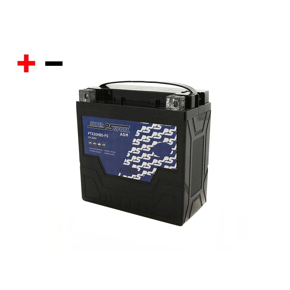 Power Sonic Super Sport AGM Battery 12V Fit Arctic Cat Alterra 700 Ducati Harley-Davidson Indian etc.