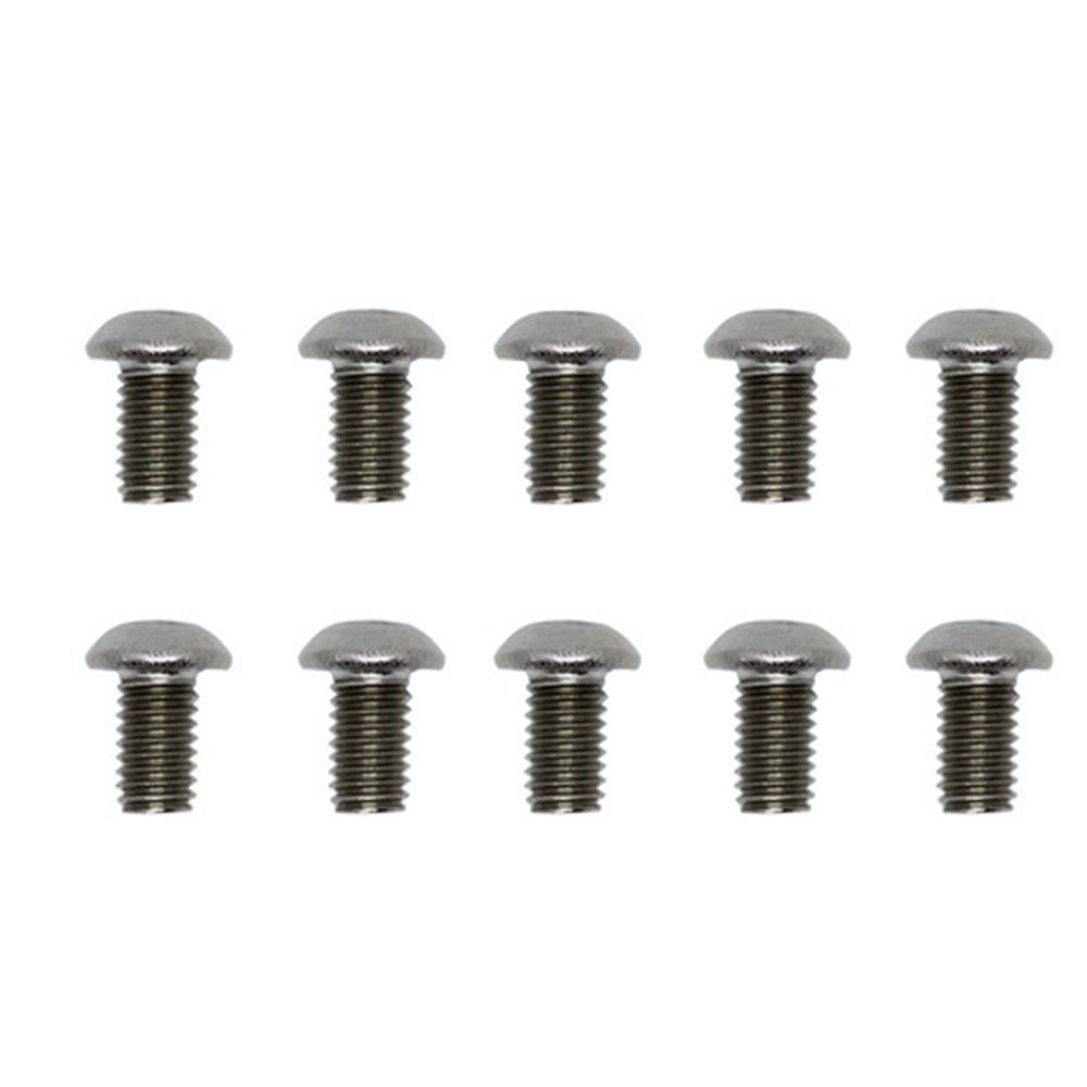 10Pcs Allen Bolt Dome Head SS 10 x 6mm Round Socket Cap Screws Stainless Steel