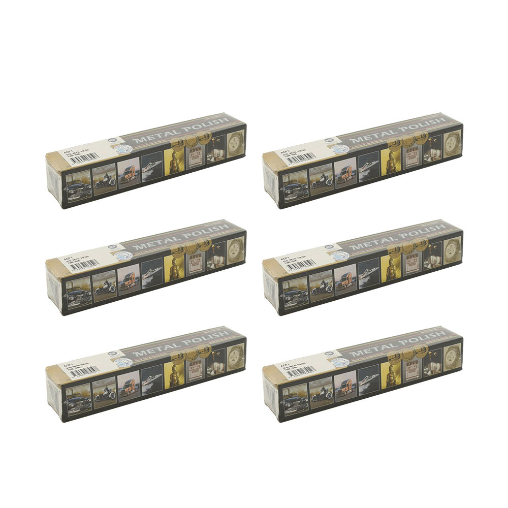 6Pcs/Pack Autosol Metal Polish 75ml Tube Clean & Polish Metal Made in Germany