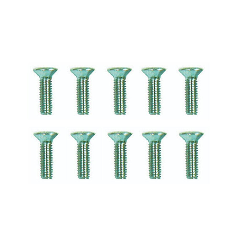 Universal 10 Pieces M4 x 10mm Countersunk Screw Motorcycle Machine Parts