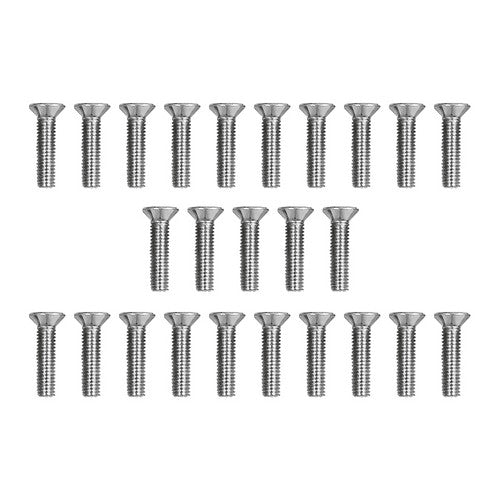 25Pcs Universal Replacement Counter Screw M6 x 20mm Industry Parts