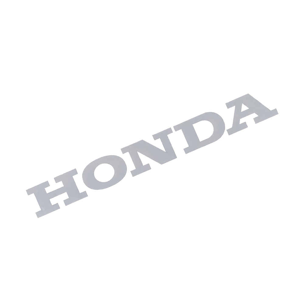 10 x Motorcycle 160mm x 25mm For Small Honda Letter Sticker Decal Silver