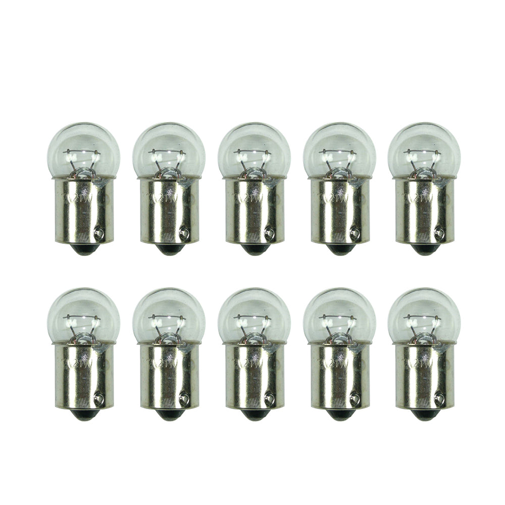 10Pcs Indicator Bulbs 12V 21W Small Head Clear For TT250 TT350 XR250 XR600