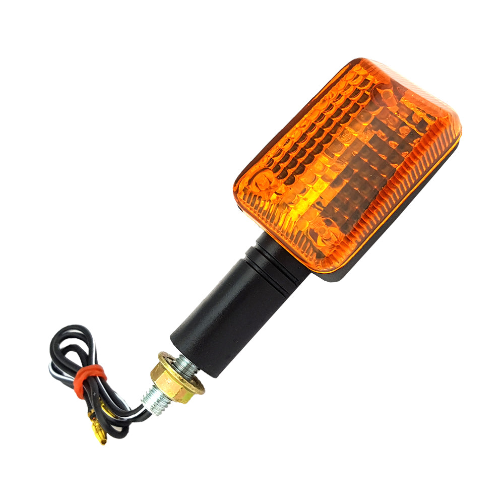 Motorcycle Mini Indicator Long Stem Fit For GSXR Custom Cafe Racer Scrambler