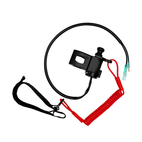 Universal Kill Button Open Circuit With Lanyard Engine Push Switch Emergency