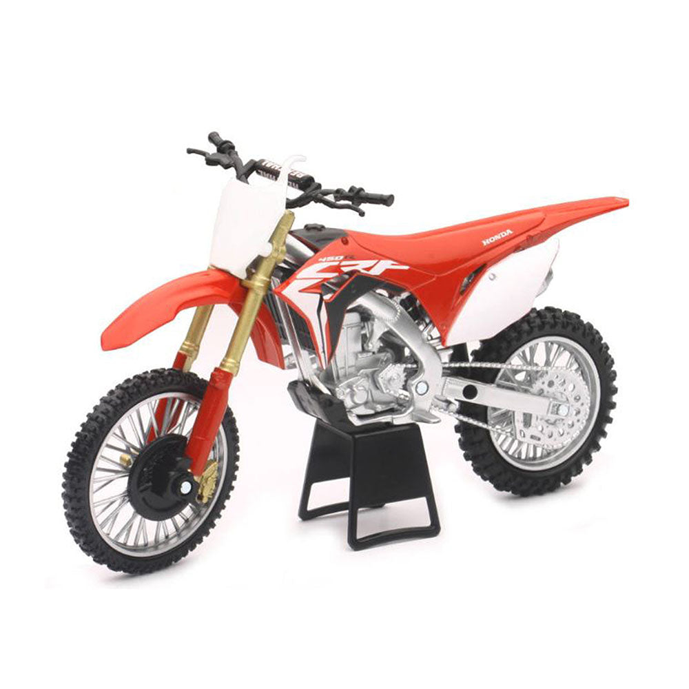 NewRay 1:12 Scale Honda CRF450R 2017 Red White Motorbike Kids Toy Model Gift