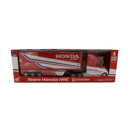 NewRay 1:32 Scale Kenworth Team Honda HRC Racing Truck Diecast Model Replicas