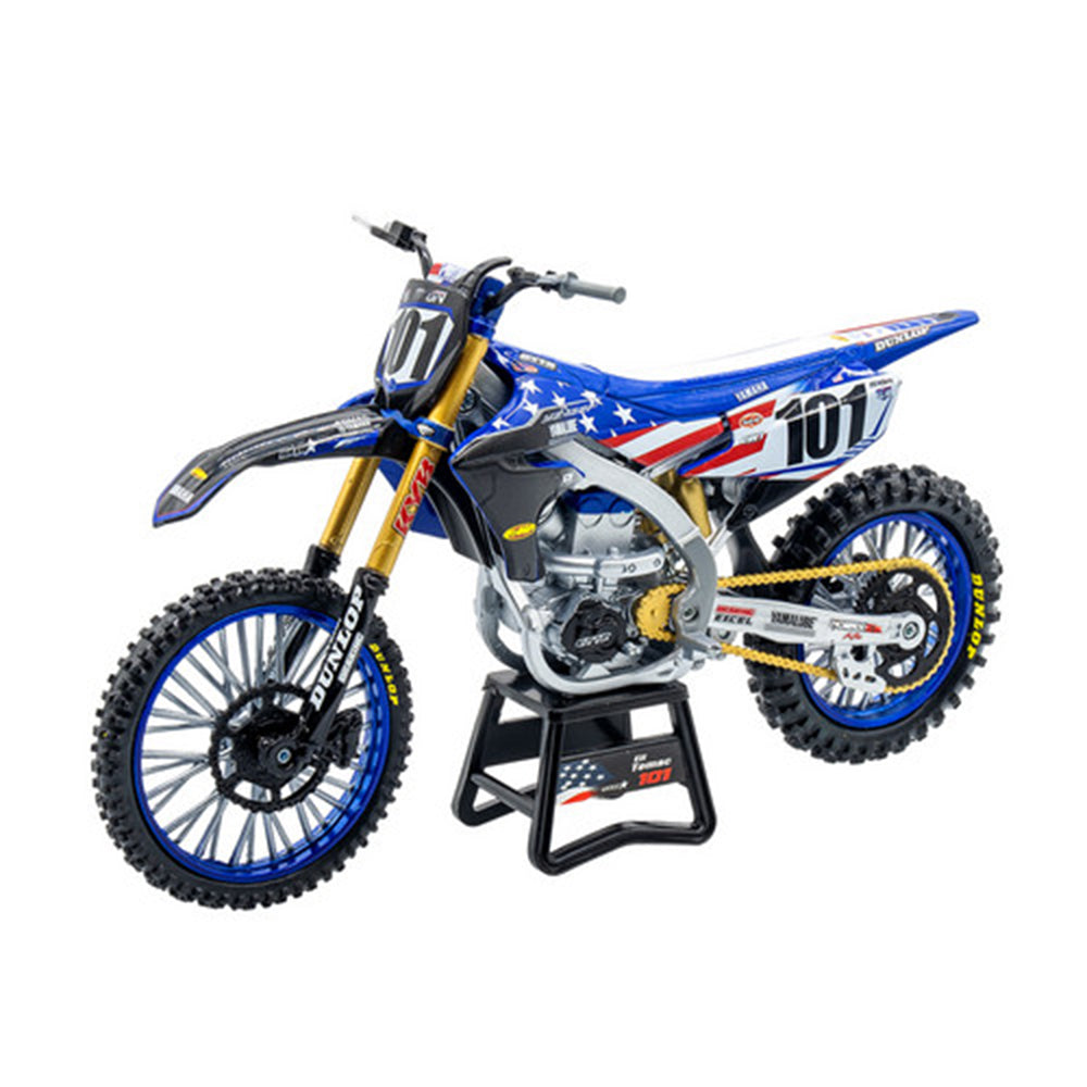 NewRay 1:12 Scale Yamaha YZ450F MX OF Nations Tomac 2022 Motorcycle Model Toy