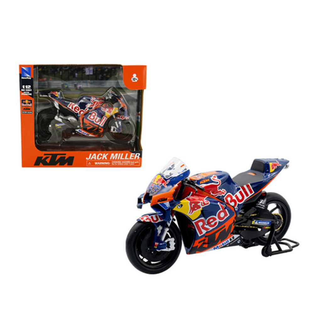 NewRay 1:12 Scale KTM Red Bull Racing Jack Miller 2023 Motorcycle Model Toy