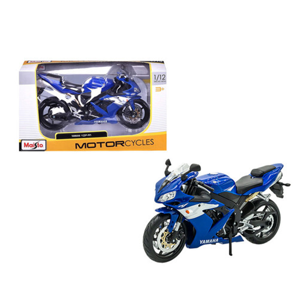 Maisto 1:12 Scale Yamaha YZF R-1 2004 Diecast Motorcycle Toy Model