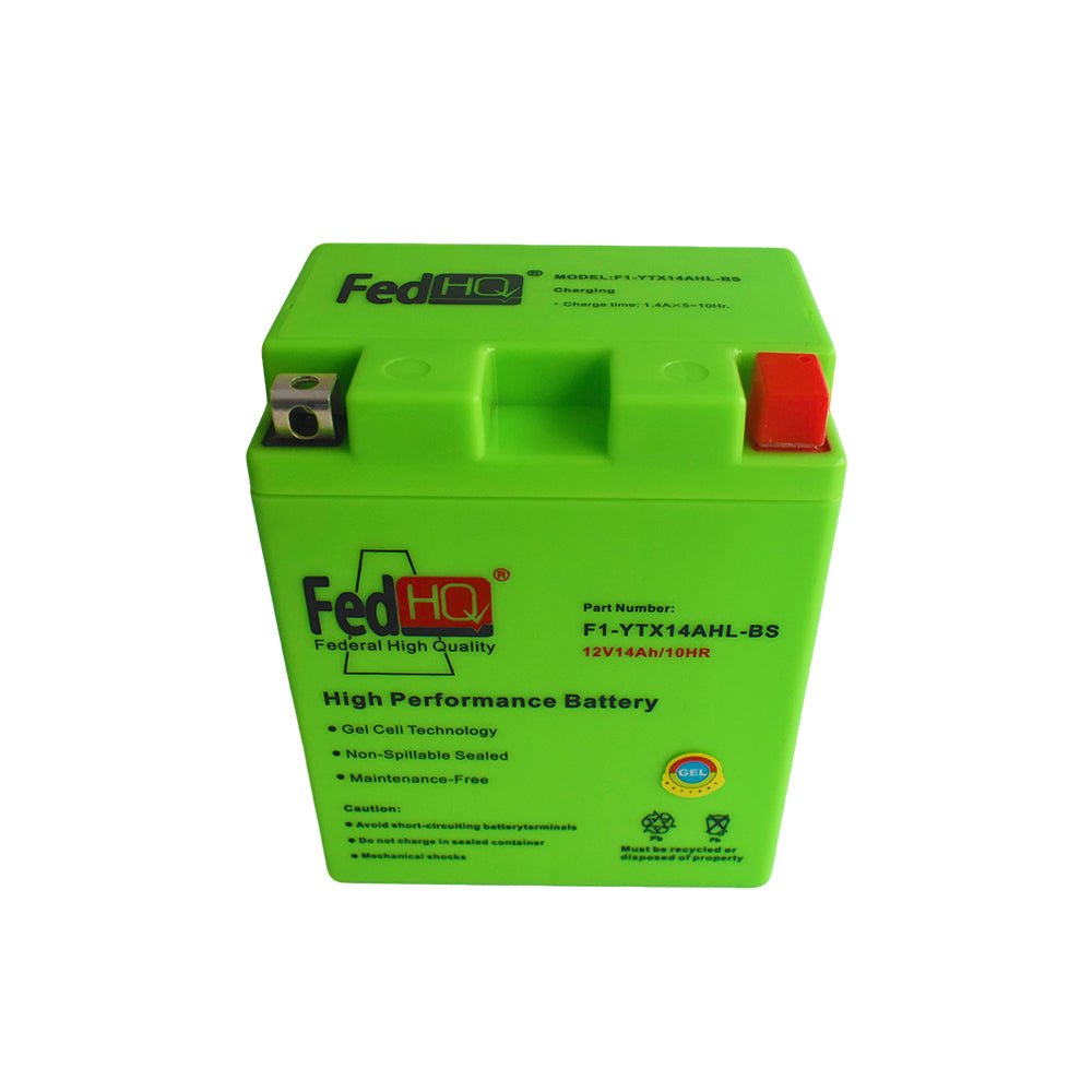 YTX14AHL-BS Motorcyle GEL Battery Fit For Honda CX500 CX500C CX500D CX500T 1978-1982