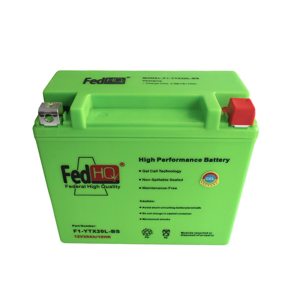 YTX20L-BS Motorcyle GEL Battery Fit For Kawasaki Jet Ski 1500cc Ultra 160LX 2017-2023