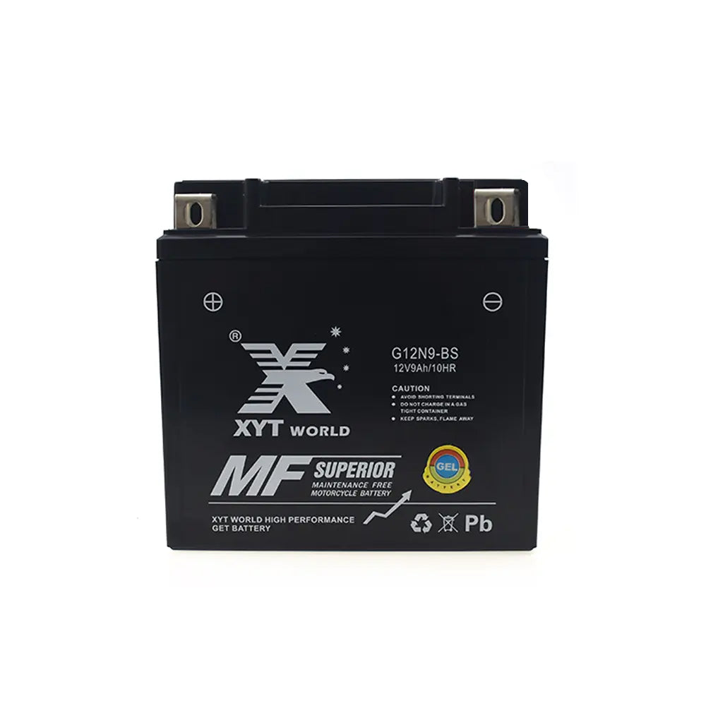 12N9-BS Motorcyle GEL Battery For Honda CB160 CB175 CB200 CB400TI Kawasaki etc.