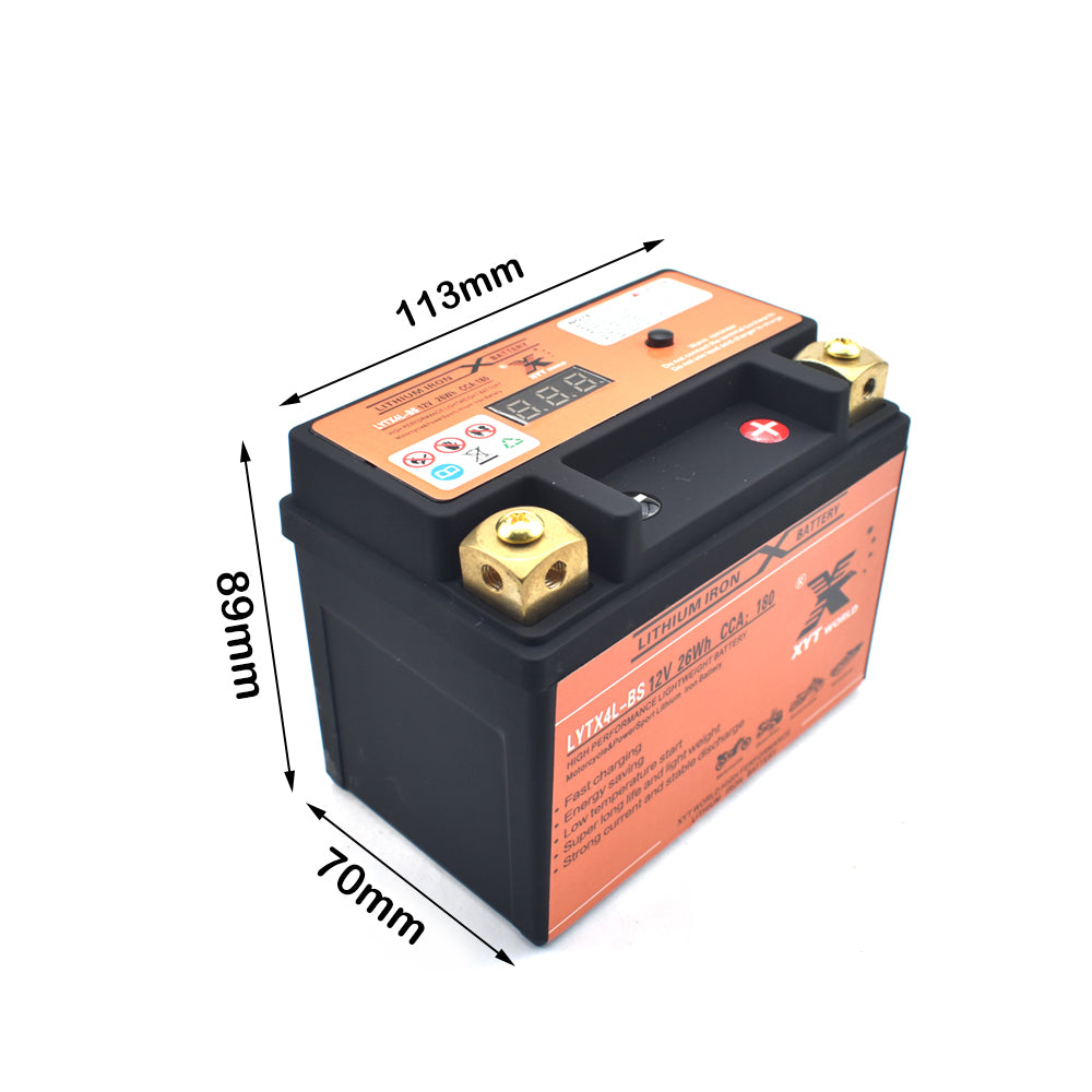 LYTX4L-BS Motorcyle Lithium Battery For KTM SX-F 250 350 450 Honda Kawasaki etc.