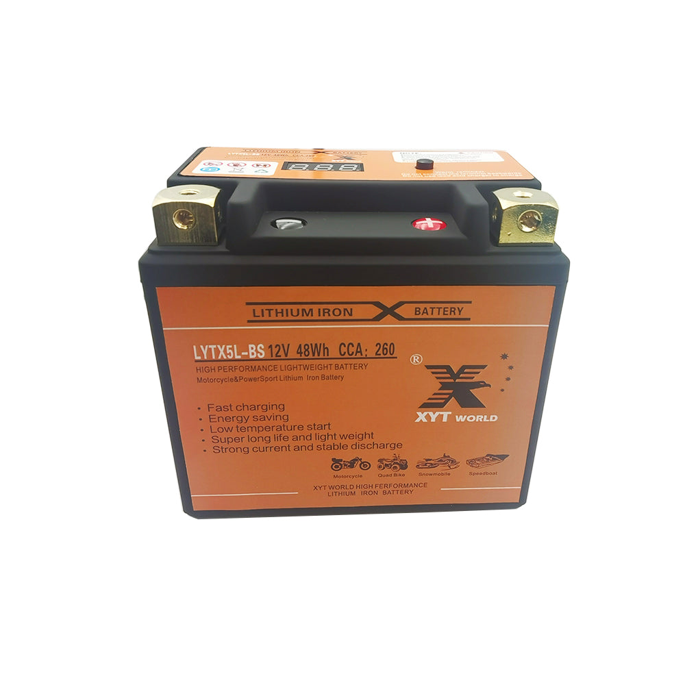 LYTX5L-BS Motorcyle Lithium Battery For Husqvarna FE 250 350 450 501 KTM Yamaha